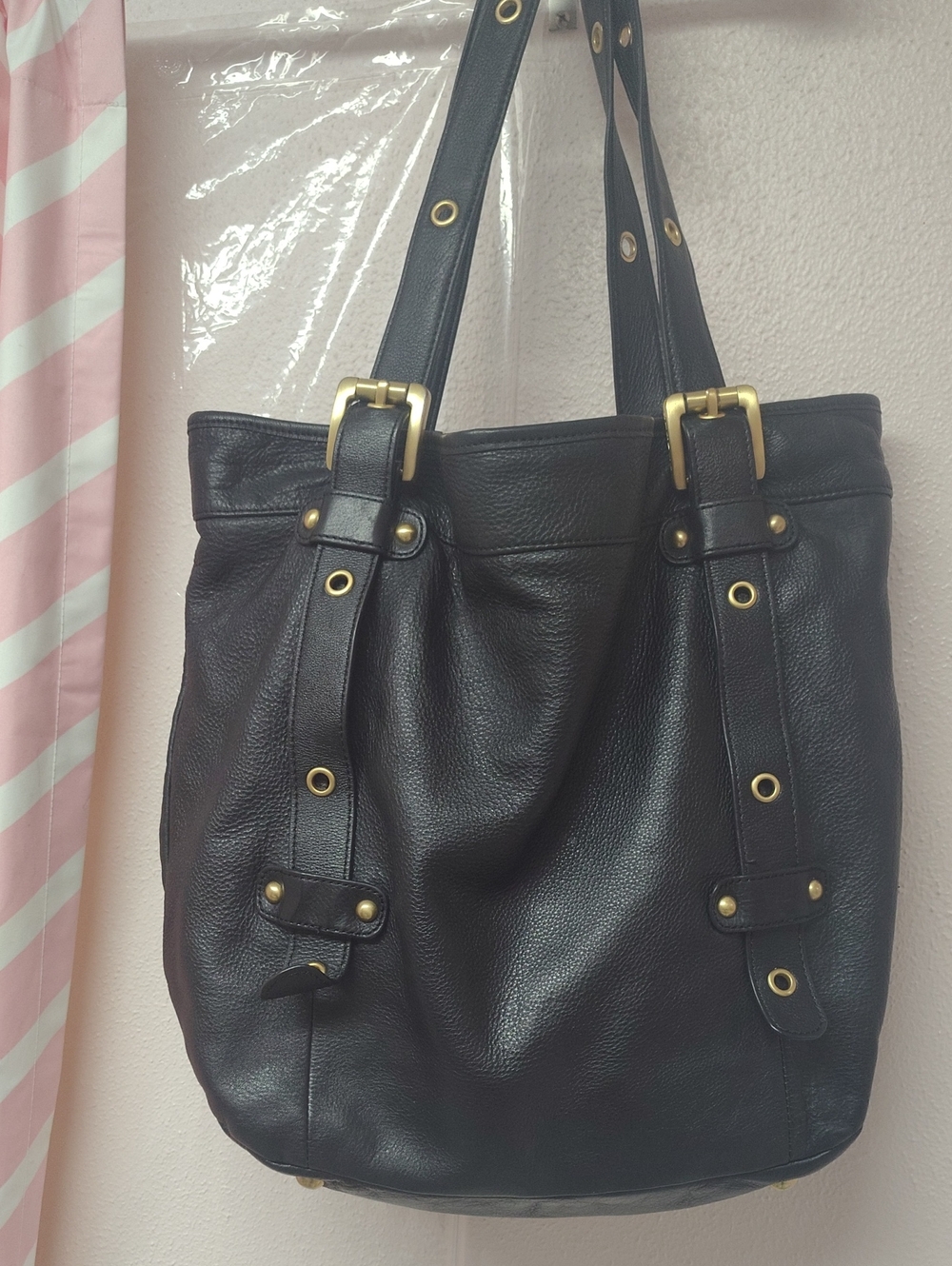 Steve Madden Leather Sack Tote